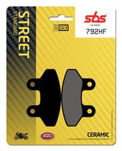 Plaquettes de frein SBS 792HF Street Ceramic
