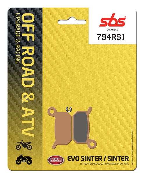Pastillas de freno sinterizadas SBS 794RSI Offroad Racing para KTM Supermoto R T SX LC Pro-Junior Pro-Senior, Husqvarna EE 5 0 TC Gas MC 50 - 990 ccm Año 2002 - 2023