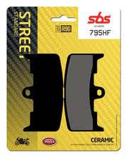 Plaquettes de frein SBS 795HF Street Ceramic pour Buell XB12X i Ulysses XB 9 SX City X 12 R Fireboldt S Lightning F Firebolt 984 / 1200 ccm Année 2002 - 2010