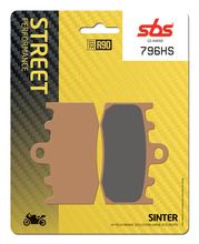 Remblokken SBS 796HS Street Sinter voor BMW R 11 GS Adventure RT 50 - 1300 ccm Bouwjaar 2001 - 2016