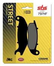 Plaquettes de frein SBS 797HF Street Ceramic pour Honda CBR R CBF 50 / 125 ccm