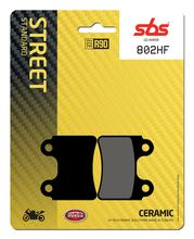 Pastilhas de Freio SBS 802HF Street Ceramic para Gas Rookie EC TXT 2 Pro Racing Replica, Beta Evo Factory SS Sherco Trial ST 2 Honda 4RT Montesa Cota Race REV3