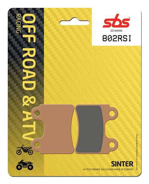 Remblokken SBS 802RSI Offroad Racing Sinter