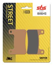 Remblokken SBS 806HS Street Sinter voor Suzuki GSX-R, Kawasaki Z ZX-10R 125 - 1800 ccm