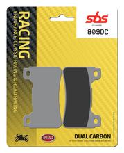 Bremsbeläge SBS 809DC Road Racing Dual Carbon für Honda CBR RR Fireblade SP CB R RA 350 - 1000 ccm Bj. 1978 - 2019