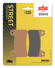 Pastillas de freno SBS 809HS Street Sinter para Honda CBR RR Fireblade SP CB R RA 350 - 1000 ccm Año 1978 - 2019