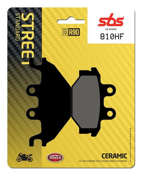 Bremsbeläge SBS 810HF Street Ceramic für Yamaha MT- ABS YZF-R YZF R 125 / 300 ccm