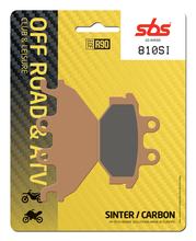 Pastilhas de Freio SBS 810SI Offroad Sinter para CPI XS, Kymco Maxxer SYM CityCom i LC MXU KXR Track Runner UXV Quad Lander i EXi Low i S Raider 200 - 700 ccm