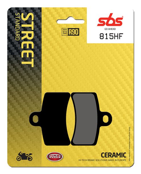 Bremsbeläge SBS 815HF Street Ceramic für Gas Rookie EC Boy LC MC 50 - 250 ccm