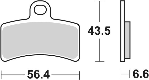 Pastiglie freno SBS 815LF Street Ceramic