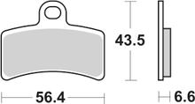 Bremsbeläge SBS 815LF Street Ceramic