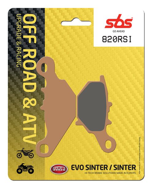 Pastiglie freno sinterizzate SBS 820RSI Offroad Racing per Suzuki RM L 85 ccm Anno 2005 - 2022