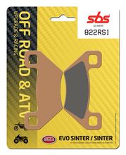 SBS 822RSI Offroad Racing Sinter Brake Pads for Arctic Cat 4x4, Polaris Hawkeye 2x4 H1 ATM FIS V2 LE TS TRV TBX 250 - 650 ccm