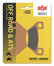 Remblokken SBS 822SI Offroad Sinter voor Arctic Cat 4x4, Polaris Hawkeye 2x4 H1 ATM FIS V2 LE TS TRV TBX 250 - 650 ccm