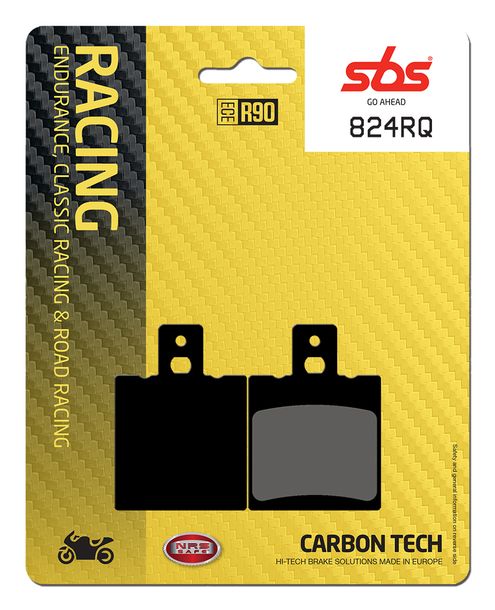 Plaquettes de frein SBS 824RQ Road Racing Carbon Tech