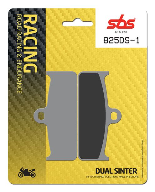 Plaquettes de frein SBS 825DS-1 Road Racing Endurance (Venomous Bite)
