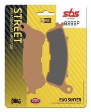 Plaquettes de frein SBS 828SP Street Upgrade Evo Sinter pour Honda CBF F FA A N S ABS CB R RA 600 - 1800 ccm Année 2004 - 2018