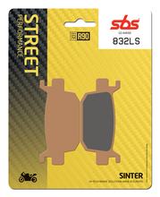 Plaquettes de frein SBS 832LS Street Sinter pour Benelli TRK X S Leoncino Trial Sport Imperale C Cruiser ABS 251 - 752 ccm Année 2017 - 2022