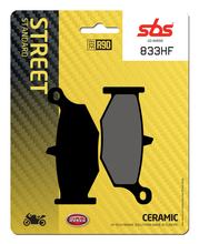 Plaquettes de frein SBS 833HF Street Ceramic pour Suzuki GSX-R GSR DL V-Strom ABS 600 - 1300 ccm Année 2006 - 2022