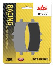 Pastilhas de Freio SBS 841DC Road Racing Dual Carbon para Suzuki GSX-R GSX-S, KTM Super Duke R 50 - 2500 ccm