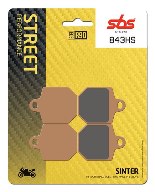 Bremsbeläge SBS 843HS Street Sinter