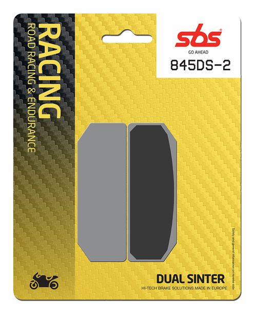 Pastiglie freno SBS 845DS-2 Road Racing Endurance (soft bite)