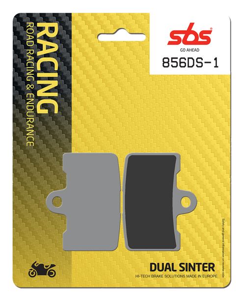 Plaquettes de frein SBS 856DS-1 Road Racing Endurance (Venomous Bite)