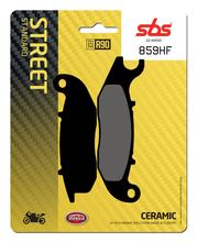 Brzdové destičky SBS 859HF Street Ceramic pro Derbi Senda Cross City Terra Adventure, Honda X-ADV Mulhacen Cafe GPRacer 125 - 750 ccm r.v. 2007 - 2020