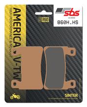 Pastilhas de Freio SBS 860H.HS Street High Performance Sinter para Harley Davidson FXFBS Softail Fat Bob FLFBS Boy FXBB Street FXLRS Low Rider S XR FXBRS Breakout Ano. 2008 - 2022