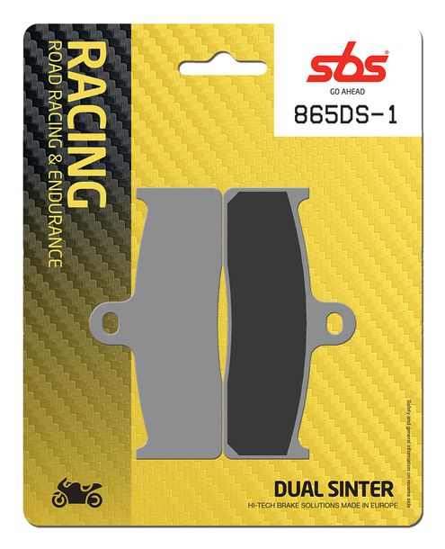Remblokken SBS 865DS-1 Road Racing Endurance (Giftige Beet)