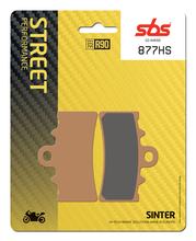 Pastilhas de Freio SBS 877HS Street Sinter para KTM Duke, BMW G R GS RC 125 - 500 ccm Ano 2011 - 2022