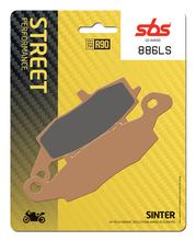 Plaquettes de frein SBS 886LS Street Sinter pour Kawasaki VN Mean Streak Classic, Suzuki VZ M Intruder Drifter Voyager ABS Marauder 900 - 2000 ccm Année 1996 - 2018