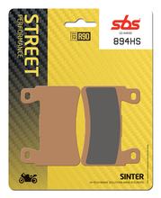 Plaquettes de frein SBS 894HS Street Sinter pour Kawasaki ZX-6R 636 ccm Année 2013 - 2020