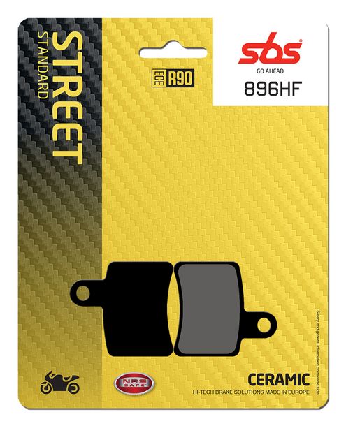 Plaquettes de frein SBS 896HF Street Ceramic