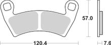 Plaquettes de frein SBS 897PSI Off-Road Racing EVO Sinter