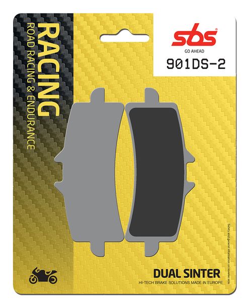 Plaquettes de frein SBS 901DS-2 Road Racing Endurance (soft bit)