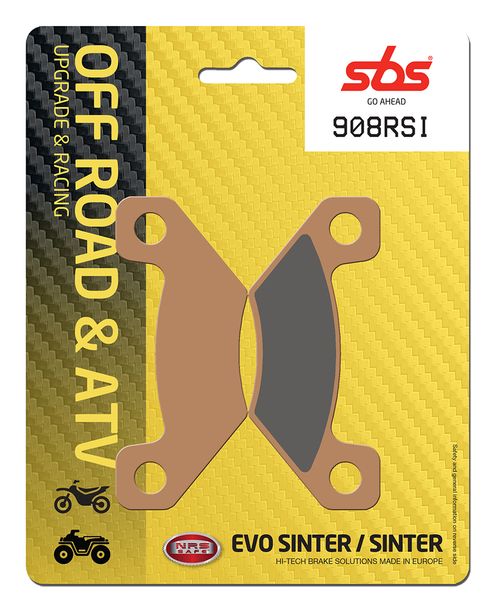 Pastiglie freno sinterizzate SBS 908RSI Offroad Racing