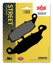 Plaquettes de frein SBS 920HF Street Ceramic pour Suzuki VZR M R R2 Intruder VLR C 1800 ccm Année 2006 - 2016