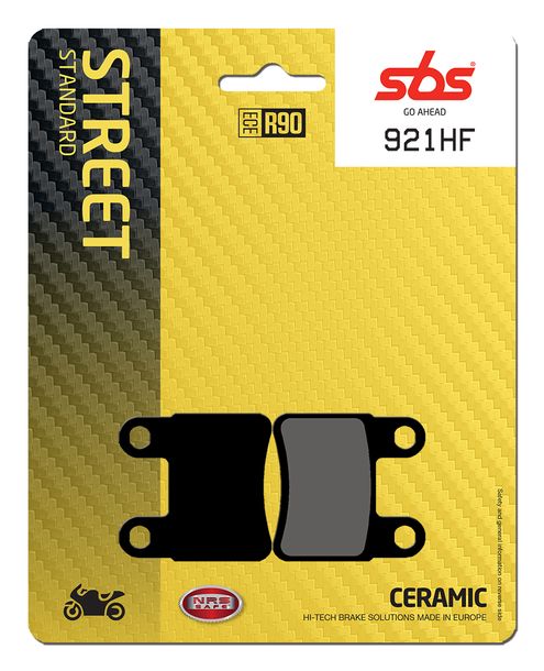 Bremsbeläge SBS 921HF Street Ceramic für Kymco Maxxer i MXU 400 / 450 ccm