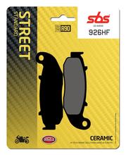 SBS 926HF Street Ceramic brake pads for Fantic Motor Caballero Scrambler 125 ccm Year 2022