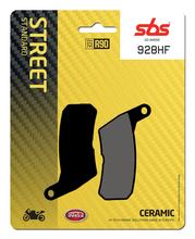 Plaquettes de frein SBS 928HF Street Ceramic pour HM CRE RR CRM B Derapage Competition Baja 50 / 125 ccm Année 2003 - 2016