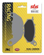 Plaquettes de frein à double carbone SBS 931DC Road Racing
