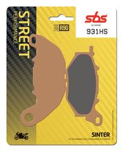 Plaquettes de frein SBS 931HS Street Sinter pour Yamaha YZF-R3 MT-03 A 320 / 321 ccm Année 2015 - 2022