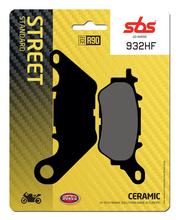 Plaquettes de frein SBS 932HF Street Ceramic pour Yamaha YZF-R3 MT-03 A 320 / 321 ccm Année 2015 - 2022