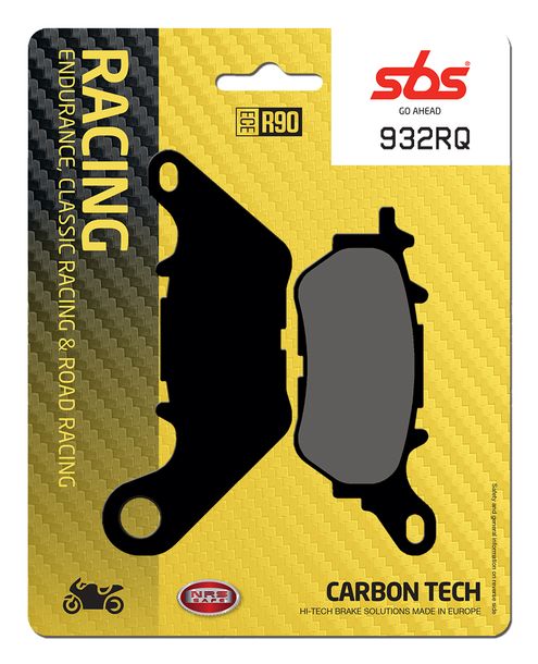 Plaquettes de frein SBS 932RQ Road Racing Carbon Tech