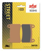 Plaquettes de frein SBS 933HS Street Sinter pour Benelli BN R 251 / 302 ccm Année 2017 - 2020