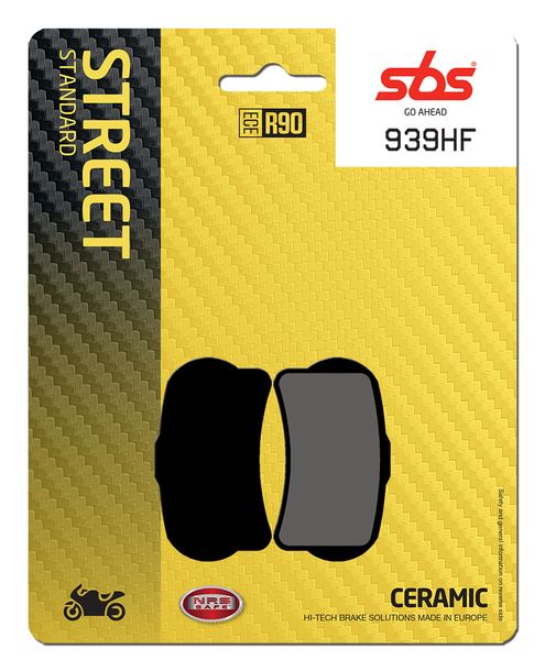 SBS 939HF Street Ceramic brake pads