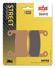 Plaquettes de frein SBS 960HS Street Sinter