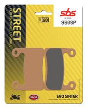 Plaquettes de frein SBS 960SP Street Upgrade Evo Sinter pour BMW R GS GT Adventure RT S 1000 / 1250 ccm Année 2019 - 2022