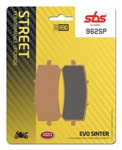 Plaquettes de frein SBS 962SP Street Upgrade Evo Sinter